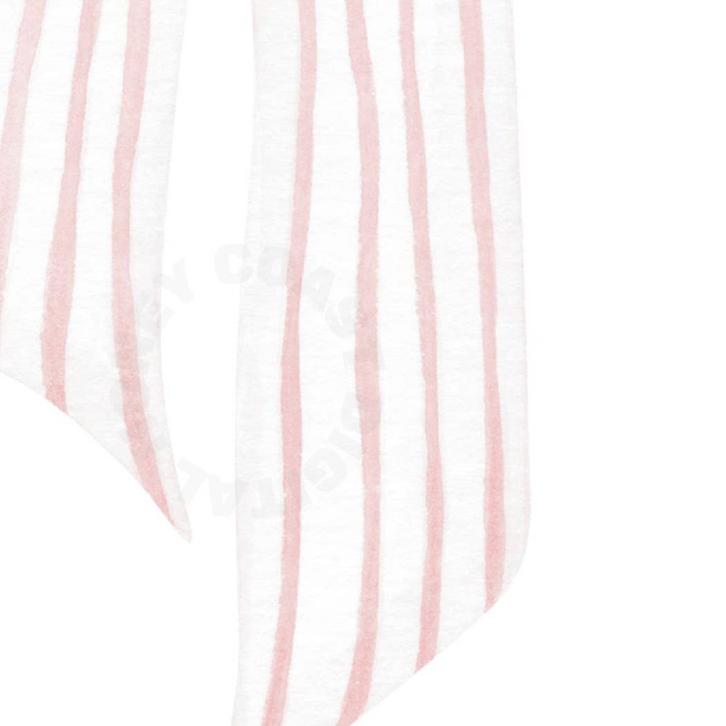 Pink Coastal Grandmother Vintage Hair Bow Poster, Retro Wall Art