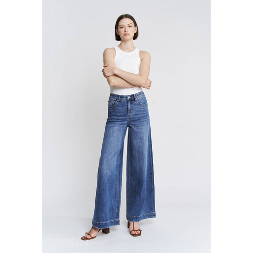 Super High Wide Leg Slouchy Wash