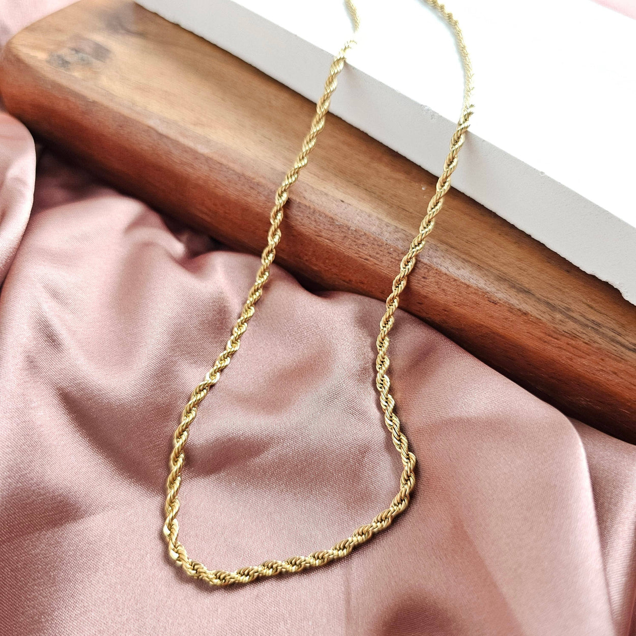 20" Luxe Gold Rope Chain