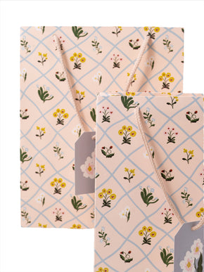 Trellis Medium Paper Gift Bag