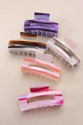 Topaz Colorful Blended Hair Claw Clip