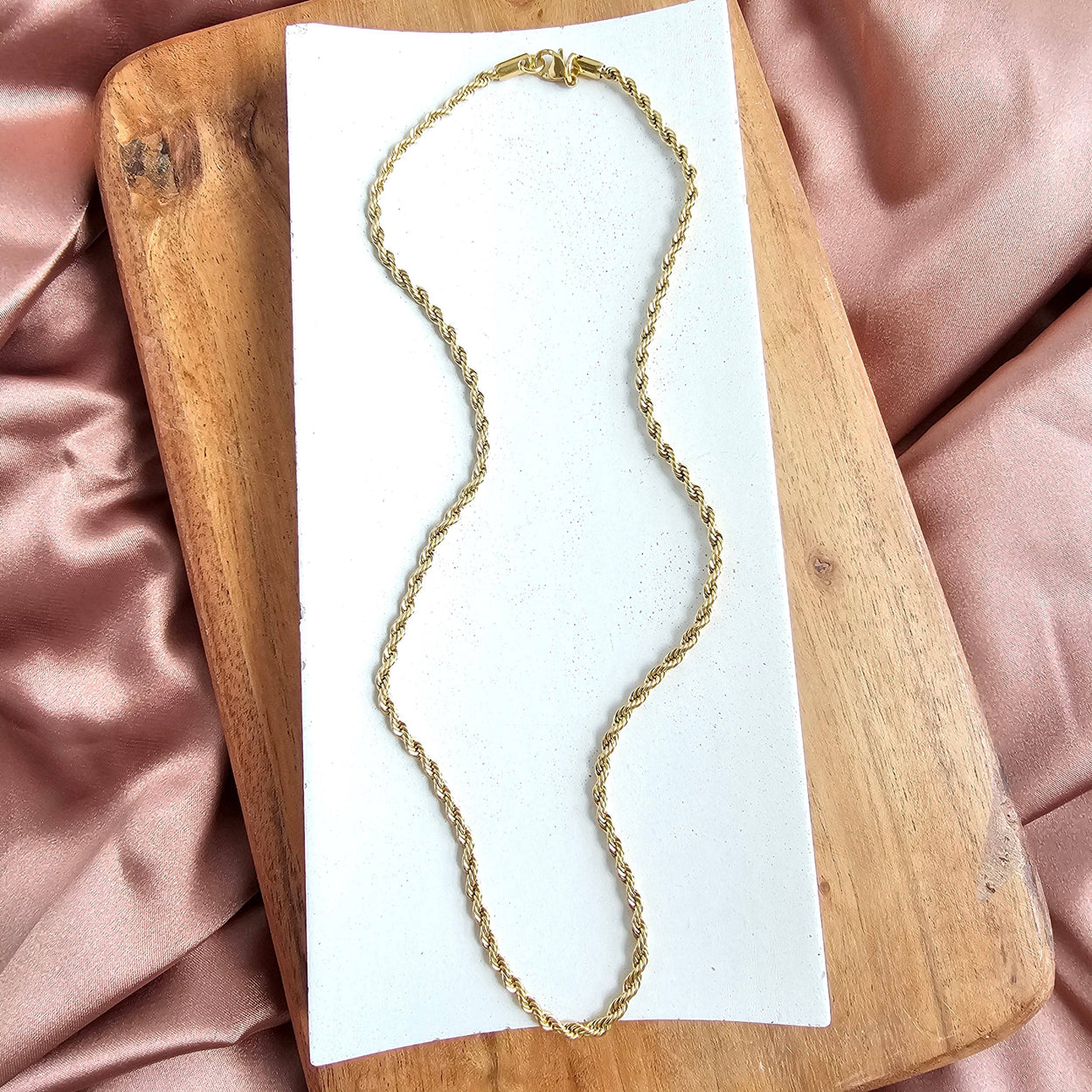 20" Luxe Gold Rope Chain