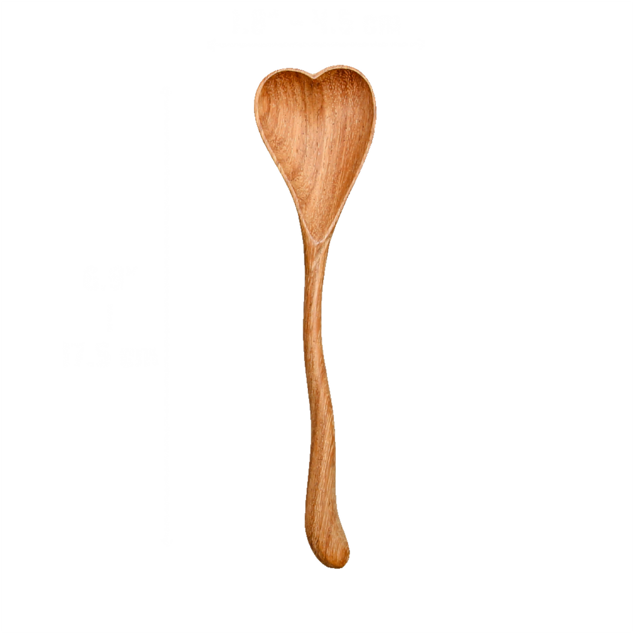 Heart-Shaped Wooden Spoon