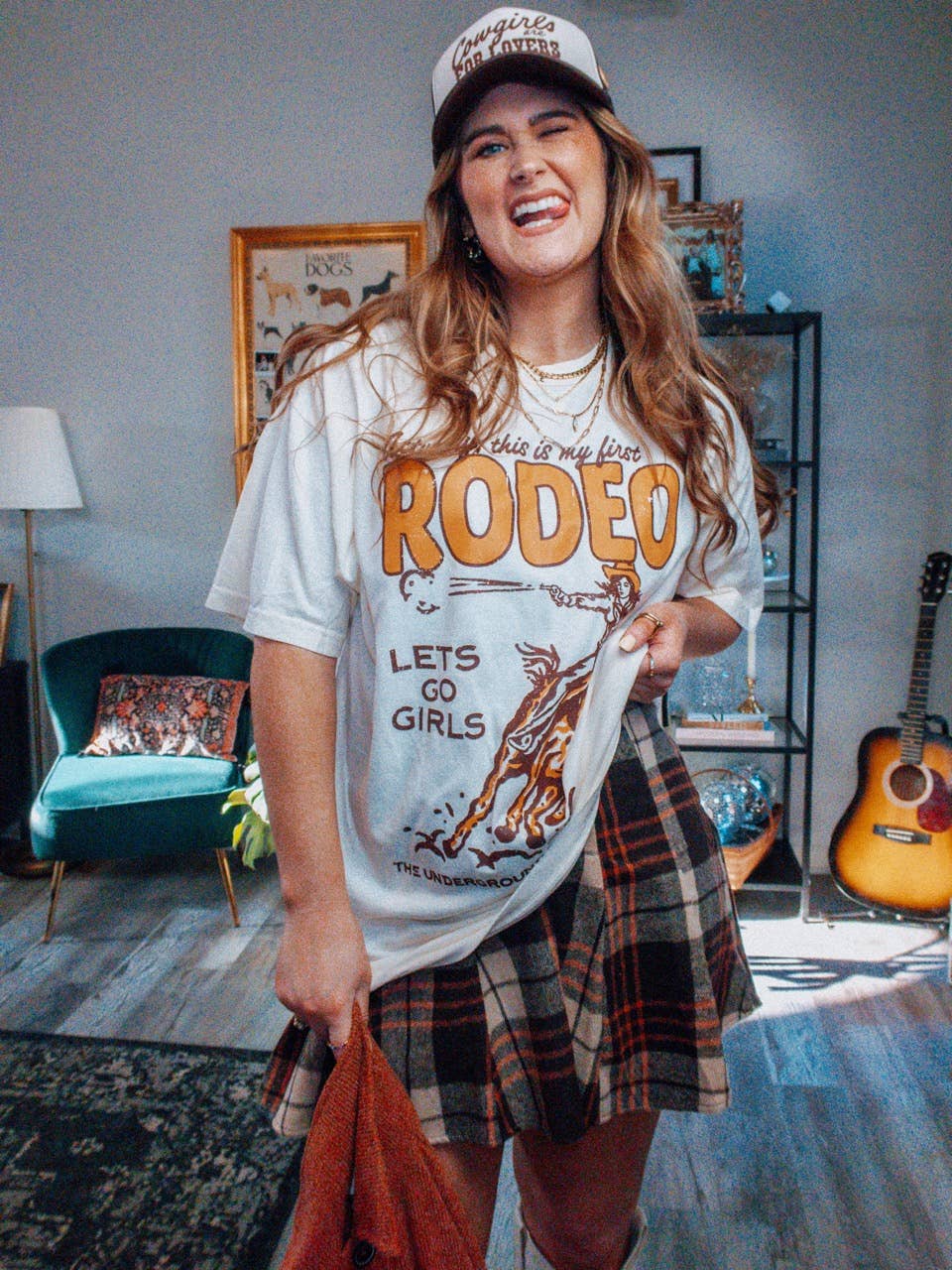 "This is My First Rodeo" Oversized T-Shirt