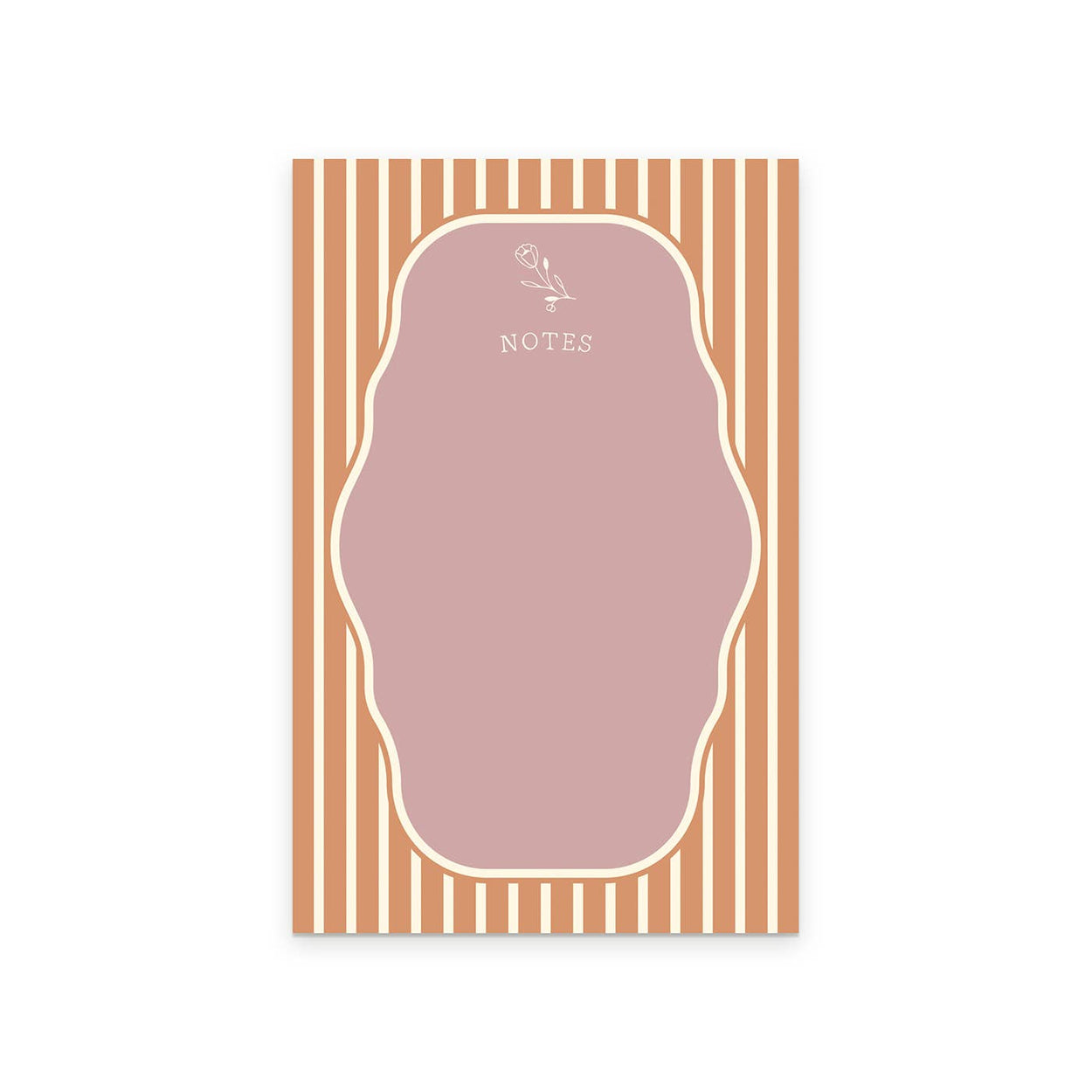 Framed Floral Notepad