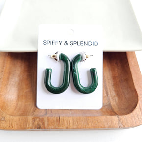 Forest Green Joanna Hoops