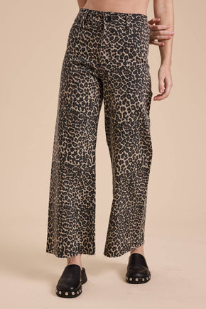 Leopard Print Pants