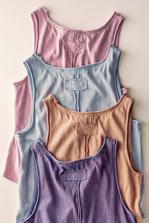 Desert Tan Sleeveless Tank Top