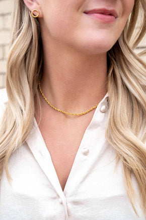 20" Luxe Gold Rope Chain