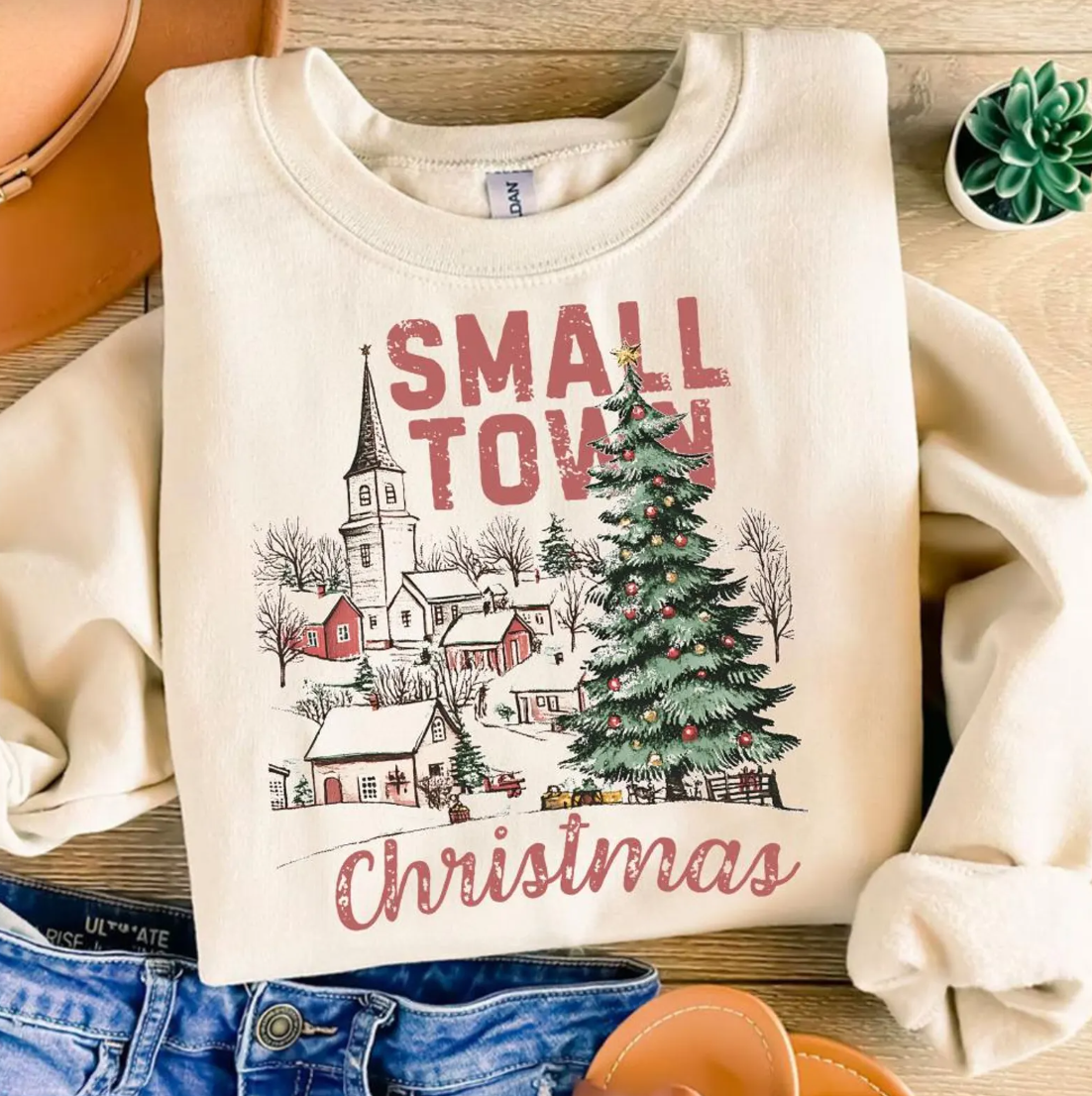 Small Town Christmas Sweatshirt