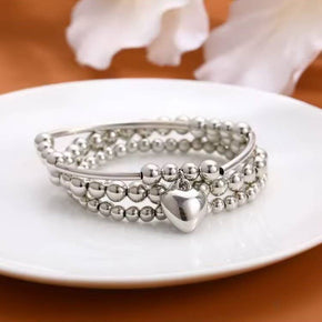 Silver Stretchable Bracelet
