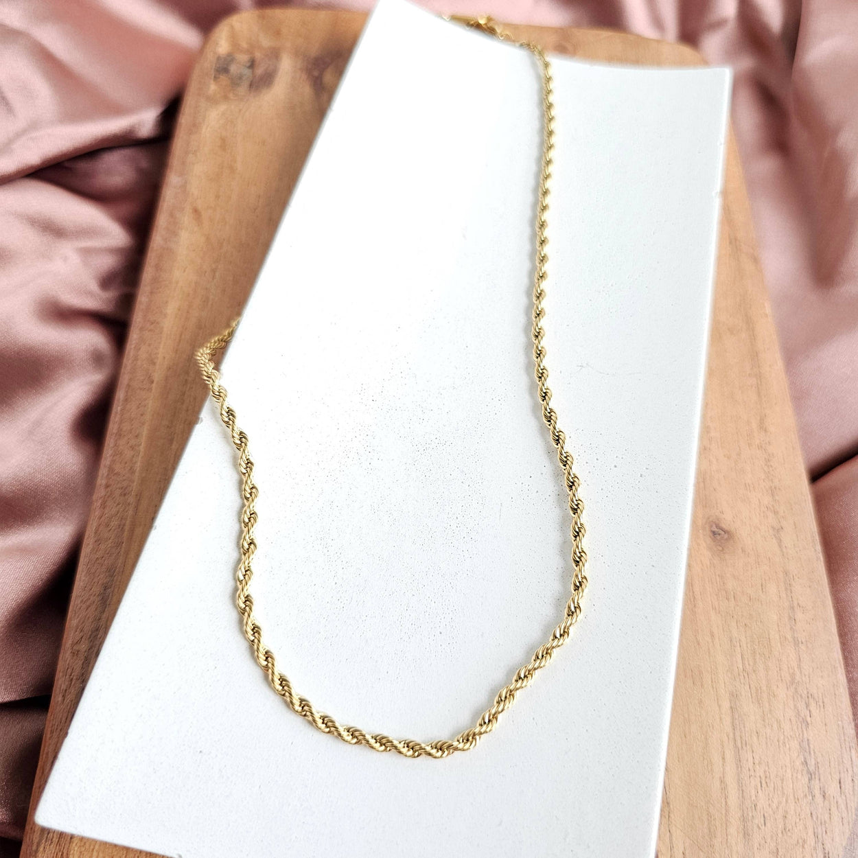 20" Luxe Gold Rope Chain
