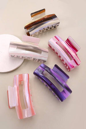 Topaz Colorful Blended Hair Claw Clip