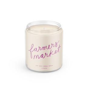 Farmer's Market Soy Wax Candle