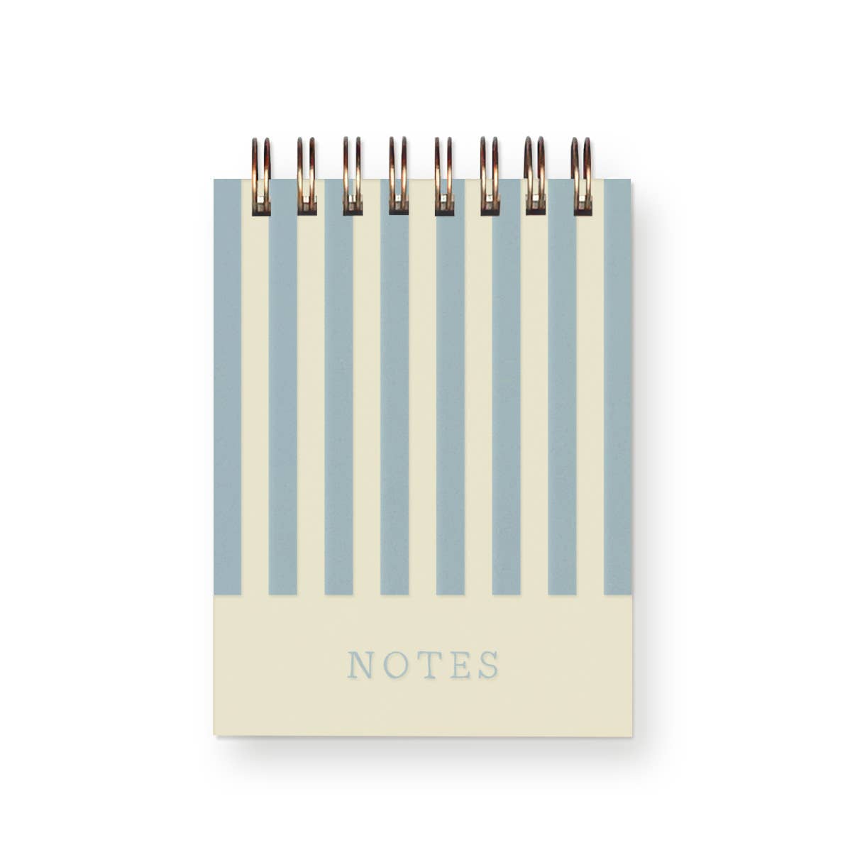 Blue Stripe Mini Jotter Notebook
