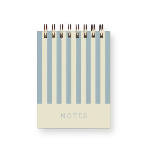 Blue Stripe Mini Jotter Notebook