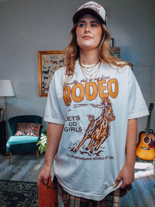 "This is My First Rodeo" Oversized T-Shirt