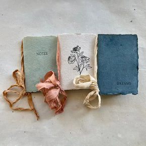 Dreams Paper Notebook With Silk Ribbon