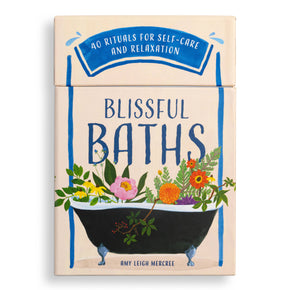 Blissful Baths: 40 Rituals For Self-Care Card Deck