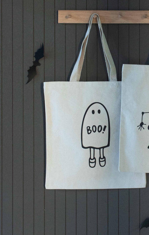 Halloween Boo Tote Bag