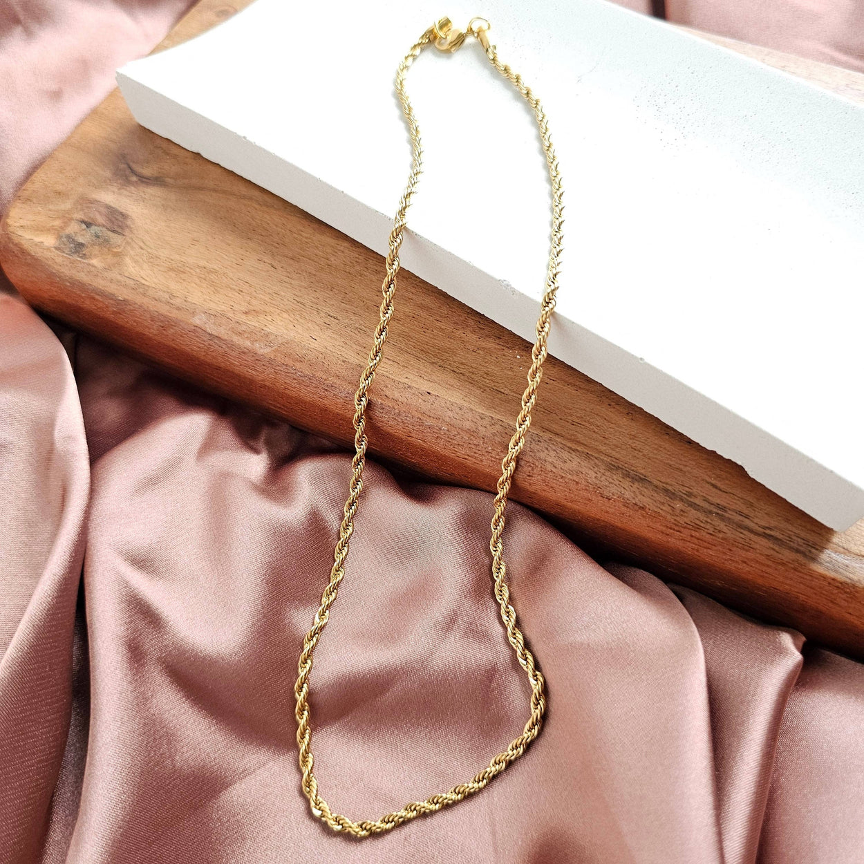 20" Luxe Gold Rope Chain