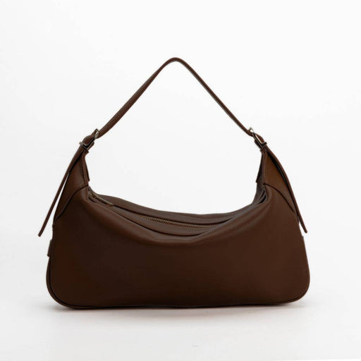 Espresso Nicolette Recycled Vegan Shoulder Bag