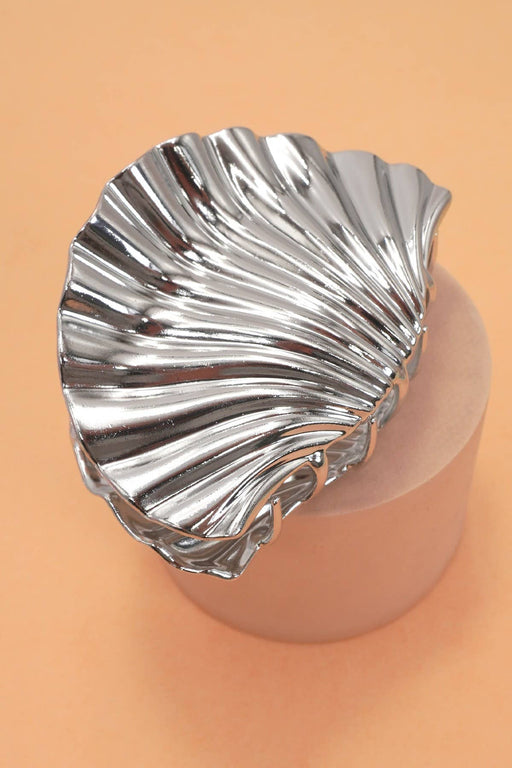 Silver Seashell Hair Cip