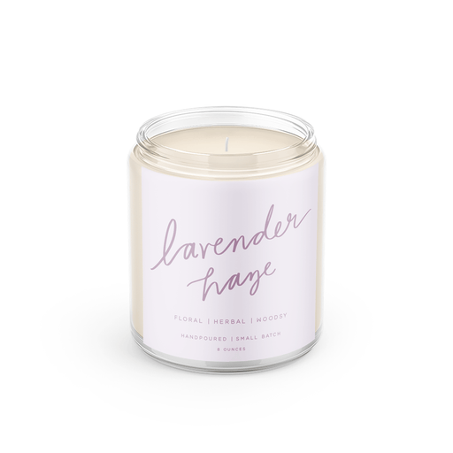 Lavender Haze 8 oz Soy Wax Candle