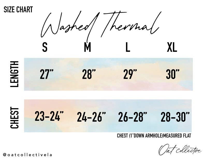 Latte Merry Thermal Vintage Pullover