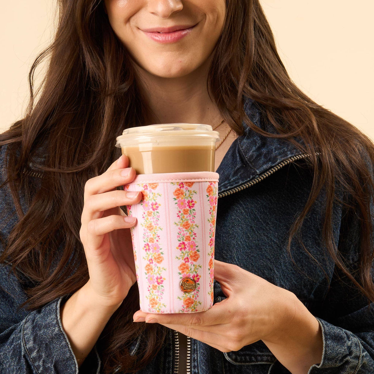 Petal Pink Sip Savvy Large Drink Sleeve