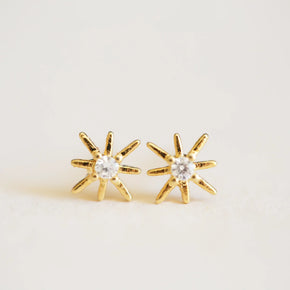 Gold Star Earrings