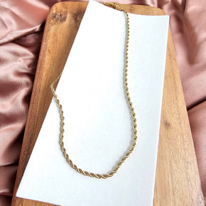 20" Luxe Gold Rope Chain