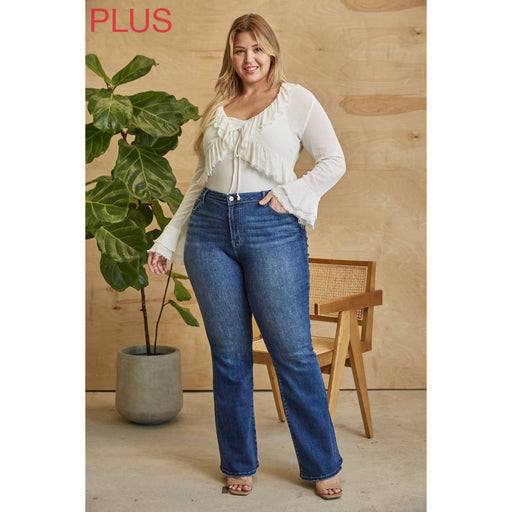High Rise Flare Jeans