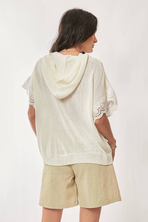 Plus American Flag Short Sleeve Top