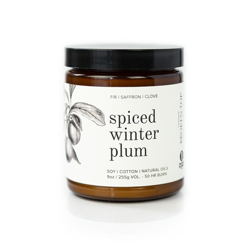 Spiced Winter Plum Soy Candle