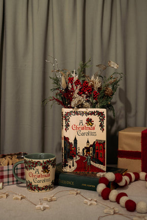 A Christmas Carol Large Book Vase