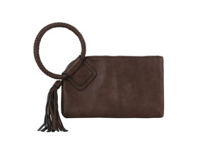 Olive Soft Vegan Leather Wristlet/Clutch