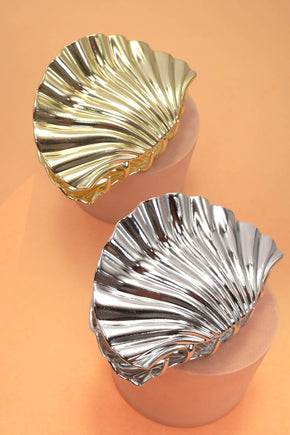 Silver Seashell Hair Cip