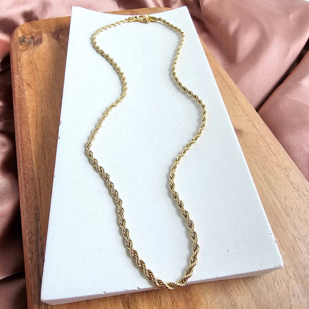 20" Luxe Gold Rope Chain