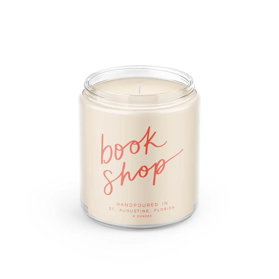 Book Shop 8 oz Soy Wax Candle