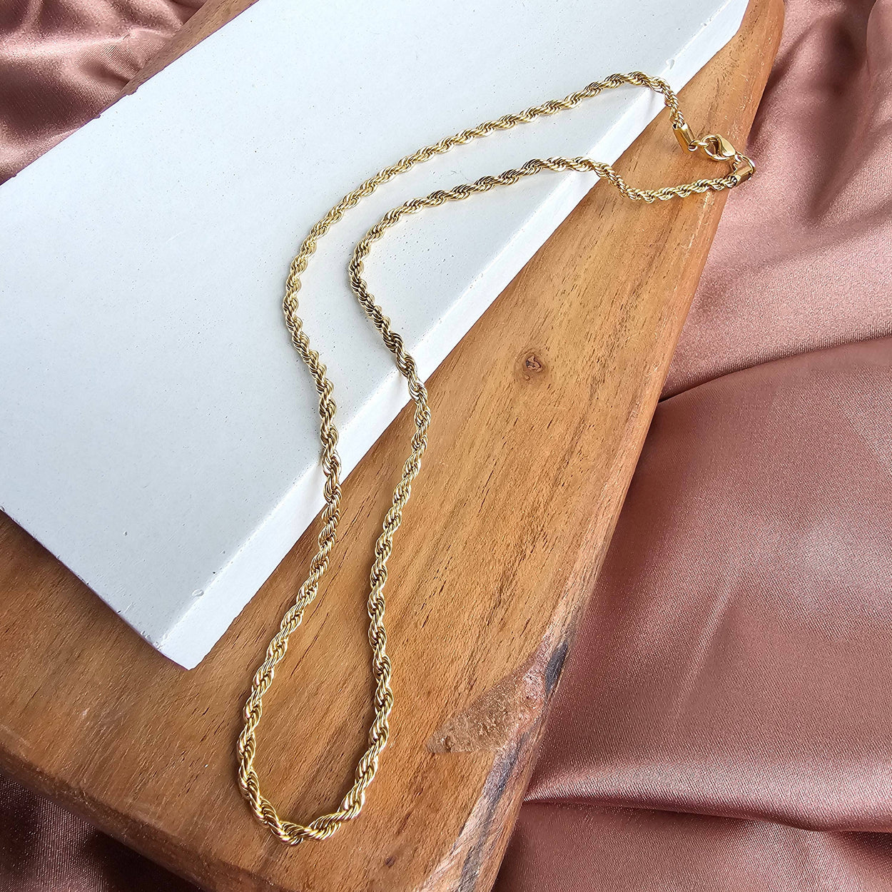 20" Luxe Gold Rope Chain