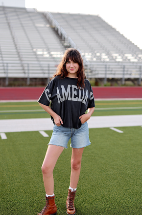 Black Gameday Home Team Tee