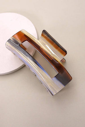 Topaz Colorful Blended Hair Claw Clip