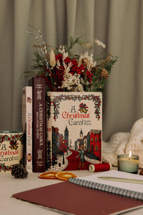 A Christmas Carol Large Book Vase