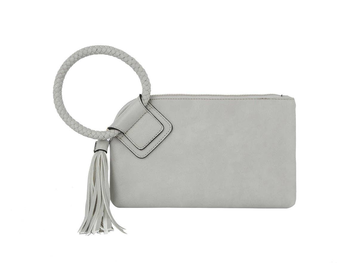 Olive Soft Vegan Leather Wristlet/Clutch