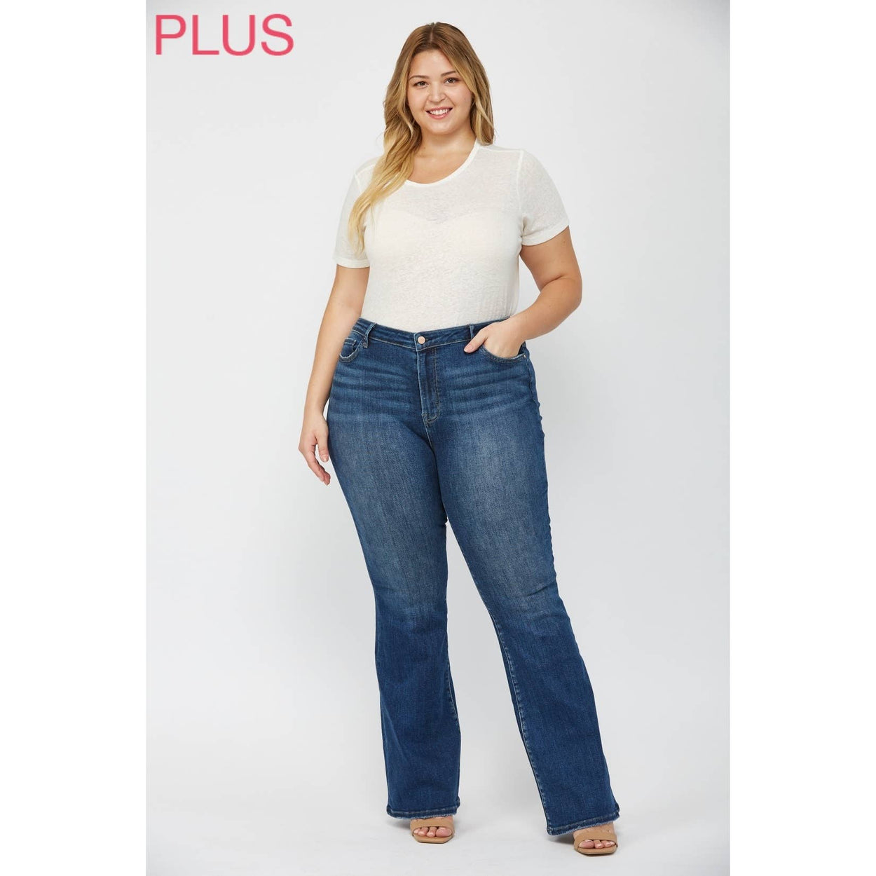 High Rise Flare Jeans