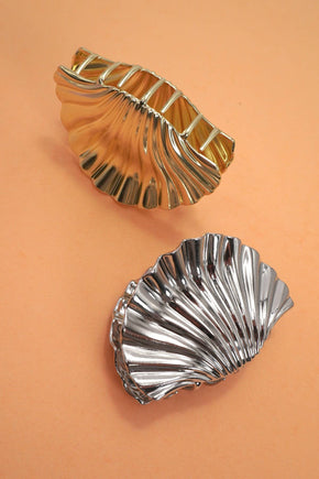 Silver Seashell Hair Cip