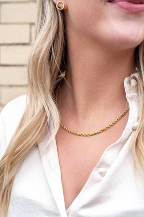 20" Luxe Gold Rope Chain
