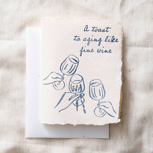 Toasting To A Fine Wine Birthday