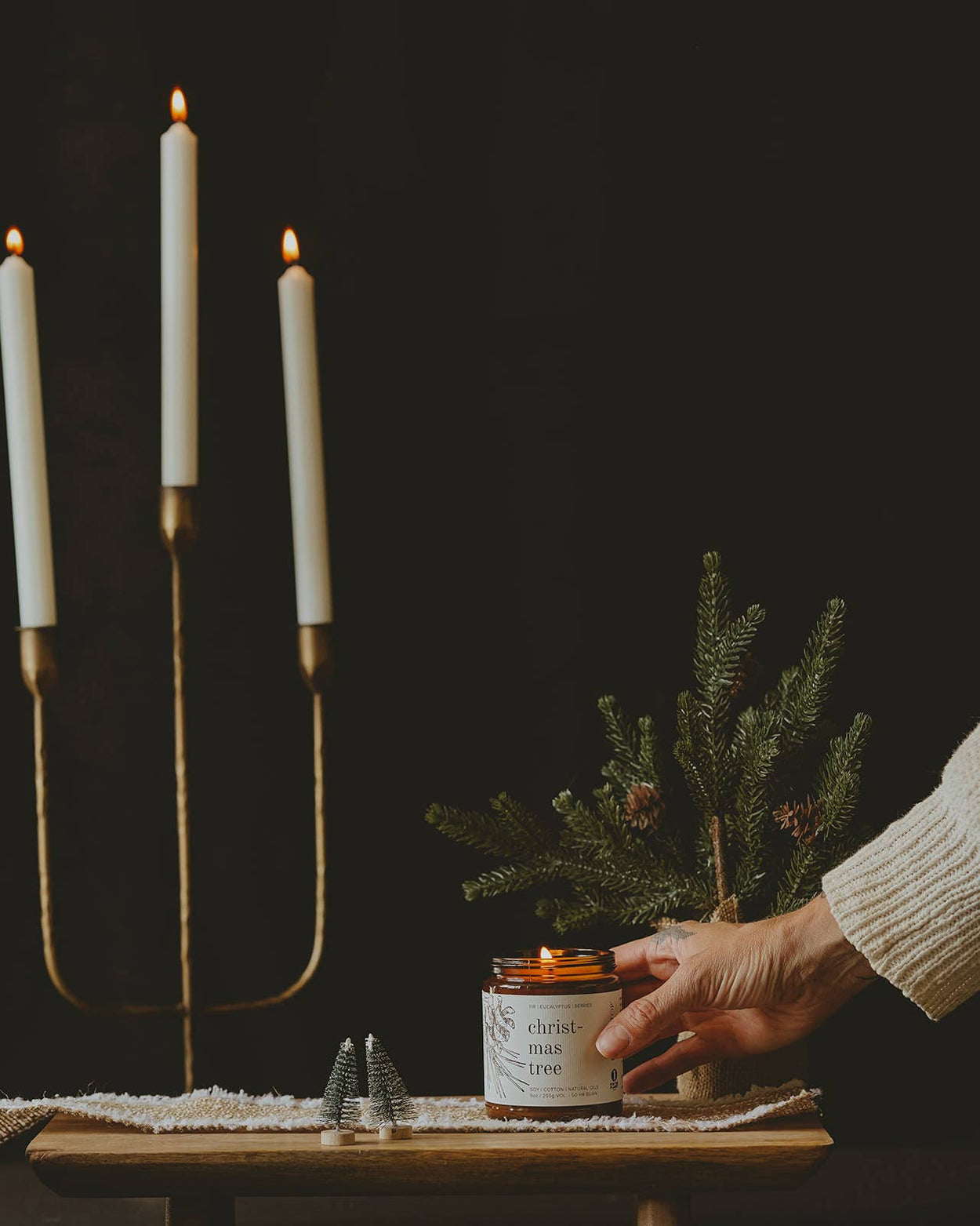 Christmas Tree Soy Candle